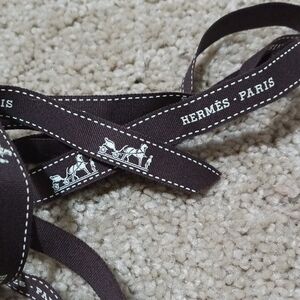 Hermès Brown Ribbon